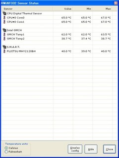 ハードウェア情報調査ツール「HWiNFO32」